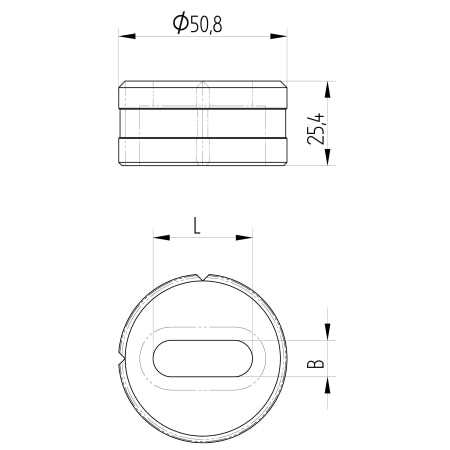 Langlochmatrize Nr. 3 für Peddinghaus Maschinen (grüne Serie)